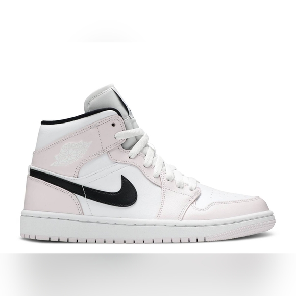 WMNS AIR JORDAN 1 MID 'BARELY ROSE'